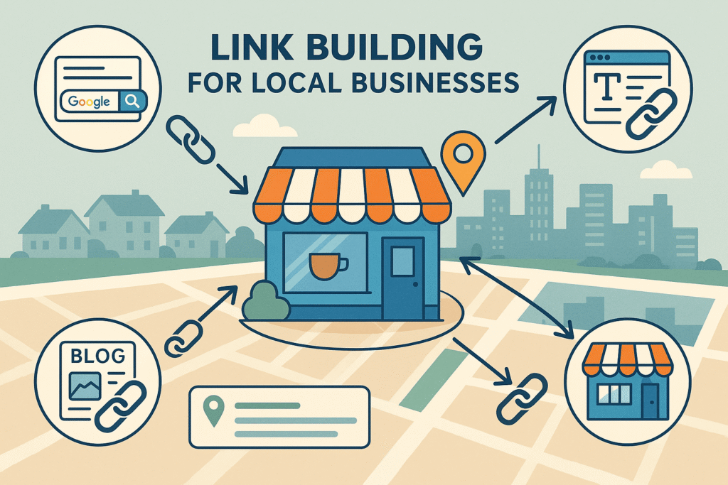 Local Link Building Visualization